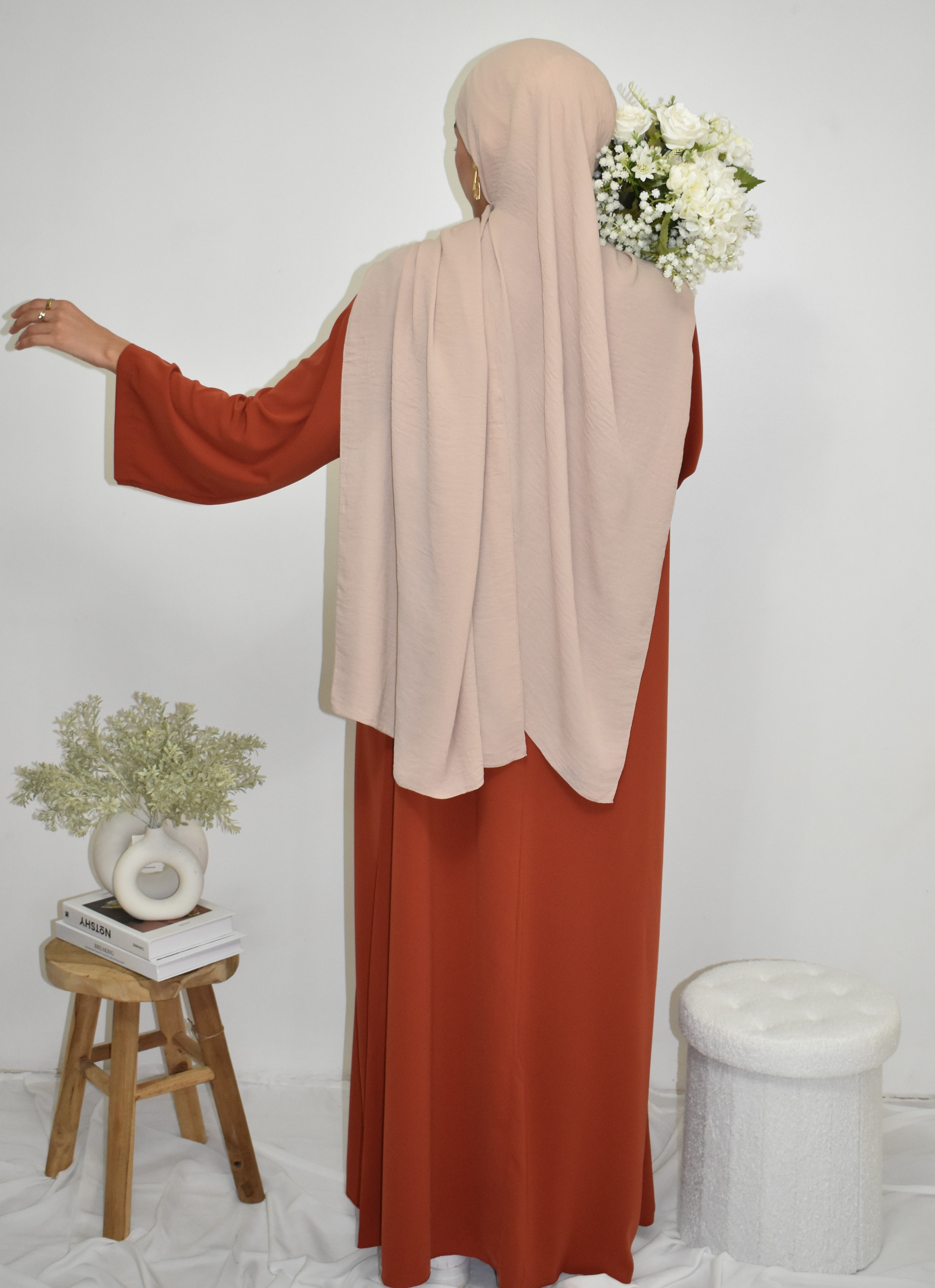 Basic Abaya RotOrange